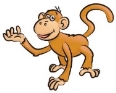 Результат пошуку зображень за запитом мавпа  малюнок"